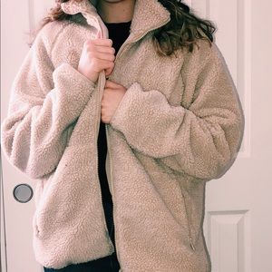 Brandy Melville Teddy Coat